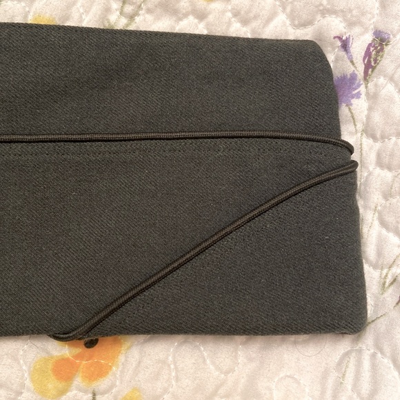 Vintage Army Garrison Cap Military Army Green Wool Dated 6/30/1956 Uniform 7 1/2 - Picture 3 of 11